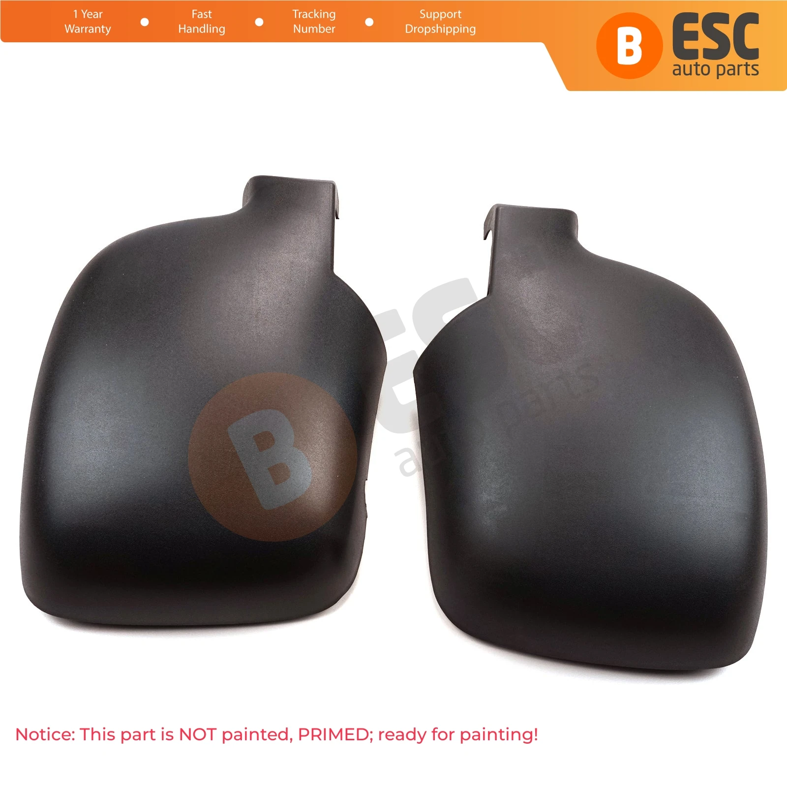 ESP1109 Car Side Rearview Wing Mirror Shell Scull Cap Cover Left Right 7701068844 7701068842 for Renault Kangoo Grand 2008-2013
ESP1109 Car Side Rearview Wing Mirror Shell Scull Cap Cover Left Right 7701068844 7701068842 for Renault Kangoo Grand 2008-2013