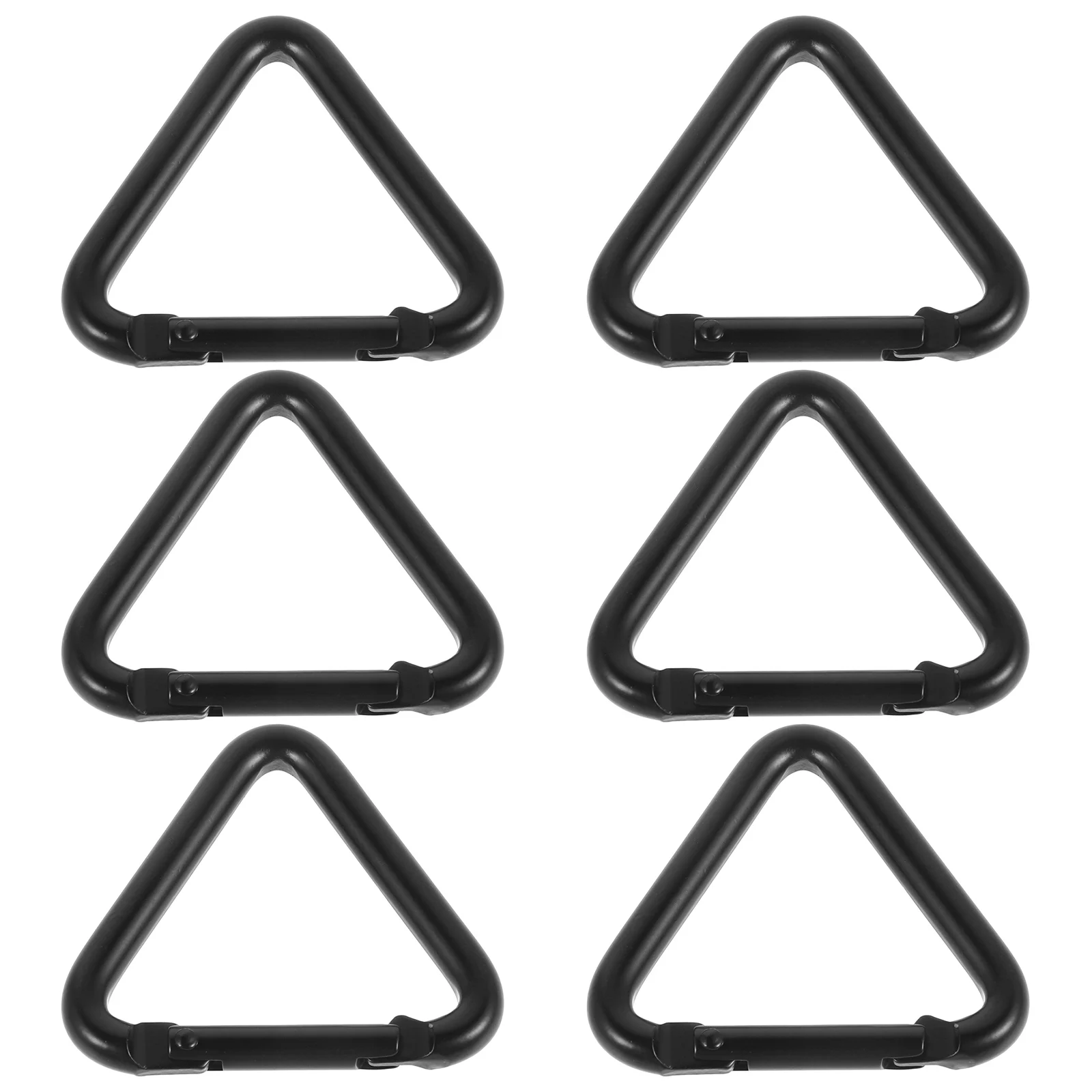 6 Pcs Triangle Aluminum Carabiner Clips Small Locking Key Buckle Rings Kids Clothing Outdoor Camping Heavy Duty
6 Pcs Triangle Aluminum Carabiner Clips Small Locking Key Buckle Rings Kids Clothing Outdoor Camping Heavy Duty