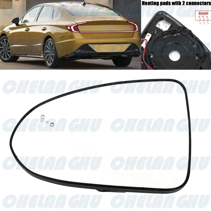Car Rearview Mirror Glass For Hyundai Sonata 2020 2021 2022 Left Side Heat Blind Spot Glass 87611L0010
Car Rearview Mirror Glass For Hyundai Sonata 2020 2021 2022 Left Side Heat Blind Spot Glass 87611L0010
