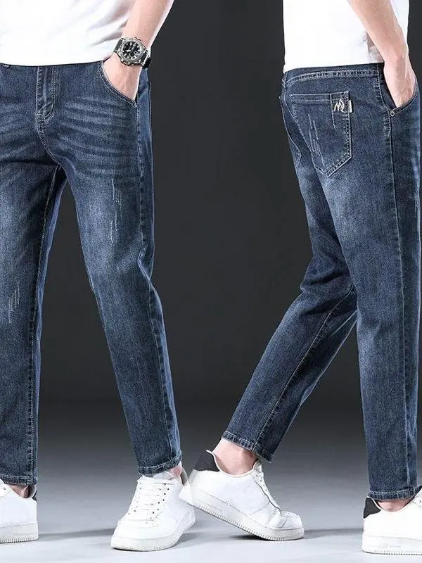 Мужские джинсы с флисовой подкладкой, 9 карманов, средняя посадка, зауженный крой, эластичные, повседневные, универсальные, для зимнего сезона, с низкой степенью растяжения, обычные, тонкие
Мужские джинсы с флисовой подкладкой, 9 карманов, средняя посадка, зауженный крой, эластичные, повседневные, универсальные, для зимнего сезона, с низкой степенью растяжения, обычные, тонкие