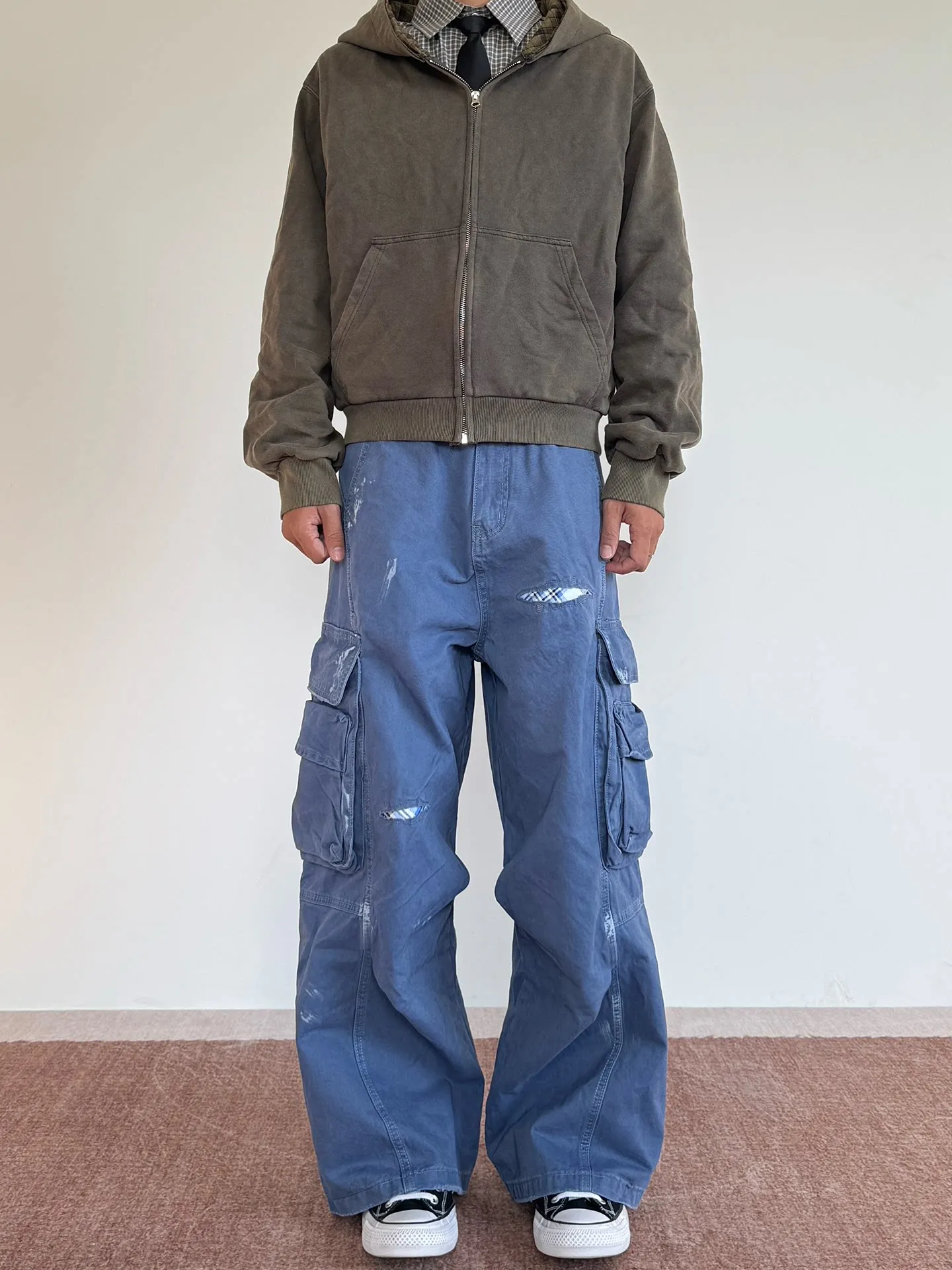 Retro Washed American High Street Men's Work Pants Multiple Pockets Loose Straight Casual Jeans Trendy Spring Wear
Retro Washed American High Street Men's Work Pants Multiple Pockets Loose Straight Casual Jeans Trendy Spring Wear