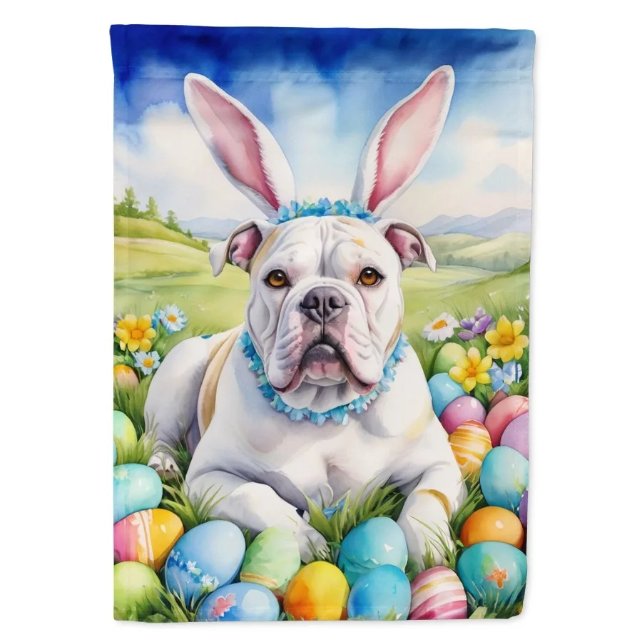 American Bulldog Easter Egg Hunt Garden Flag Mailbox Flag Drative Yard Flag Banner Outside Patio Artwork Yard Flower Beds Garde
American Bulldog Easter Egg Hunt Garden Flag Mailbox Flag Drative Yard Flag Banner Outside Patio Artwork Yard Flower Beds Garde