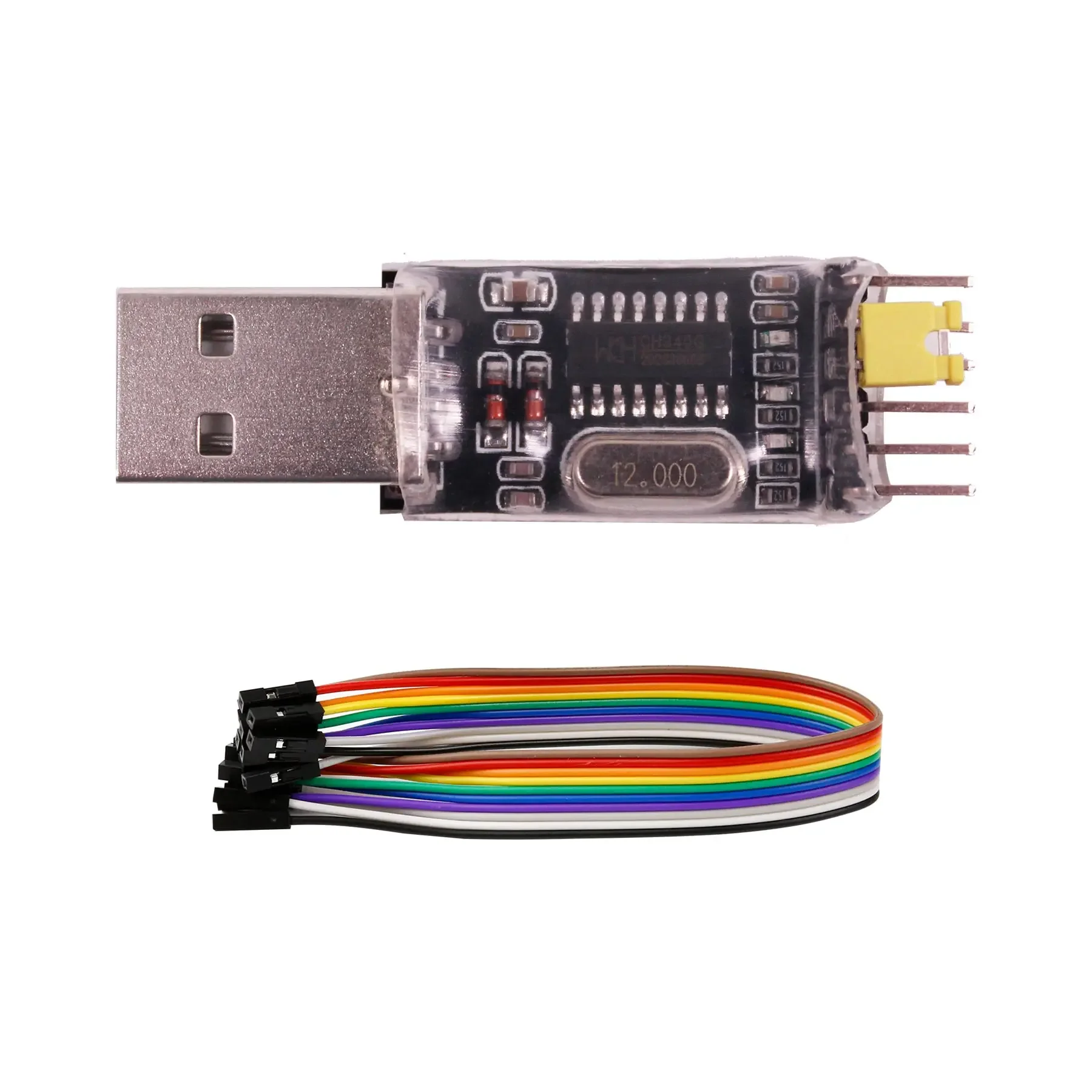 CH340 USB to TTL Module 5PIN Connector Module Serial Converter CH340G CH340 module 3.3V 5V Power Switch for DIY Project
CH340 USB to TTL Module 5PIN Connector Module Serial Converter CH340G CH340 module 3.3V 5V Power Switch for DIY Project