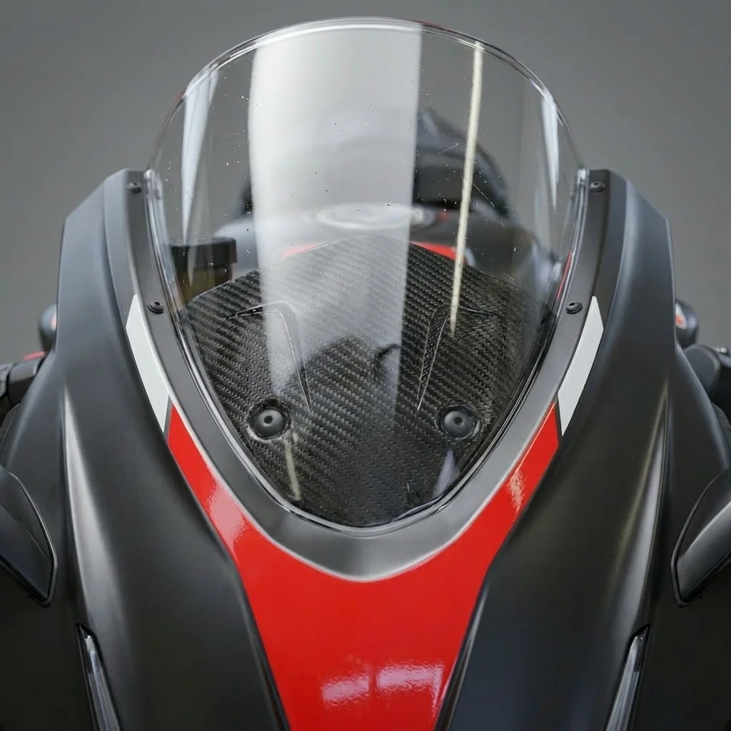 Carbon Fibre Motorcycle Under Windshield Instrument Cover for Aprilia RS 660 2020-2025
Carbon Fibre Motorcycle Under Windshield Instrument Cover for Aprilia RS 660 2020-2025