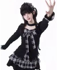 College Style Sweet Cute Patchwork Color Fake Two-Piece Long Sleeve Top High Waist Plaid Mini Skirt Autumn Hot Girl Y2K Sets
College Style Sweet Cute Patchwork Color Fake Two-Piece Long Sleeve Top High Waist Plaid Mini Skirt Autumn Hot Girl Y2K Sets