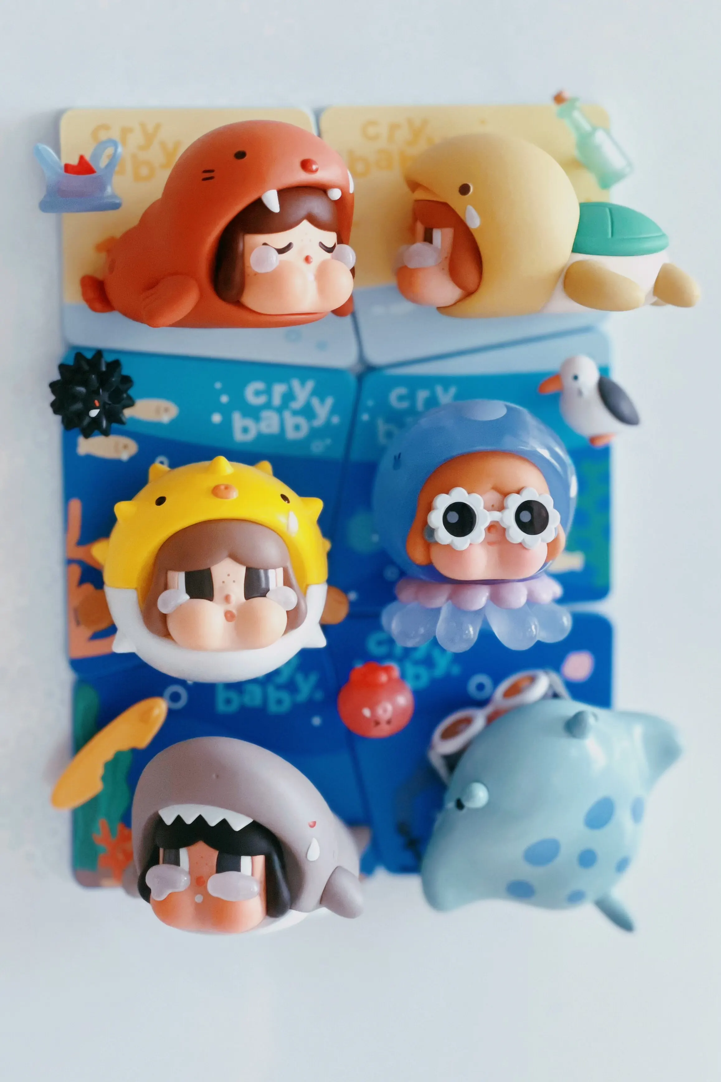 POPMART Crybaby Blind Box Fridge Magnet Tears Of The Sea Series Home Decorative Ornament Collectible Toy Girl Gift For Adult
POPMART Crybaby Blind Box Fridge Magnet Tears Of The Sea Series Home Decorative Ornament Collectible Toy Girl Gift For Adult