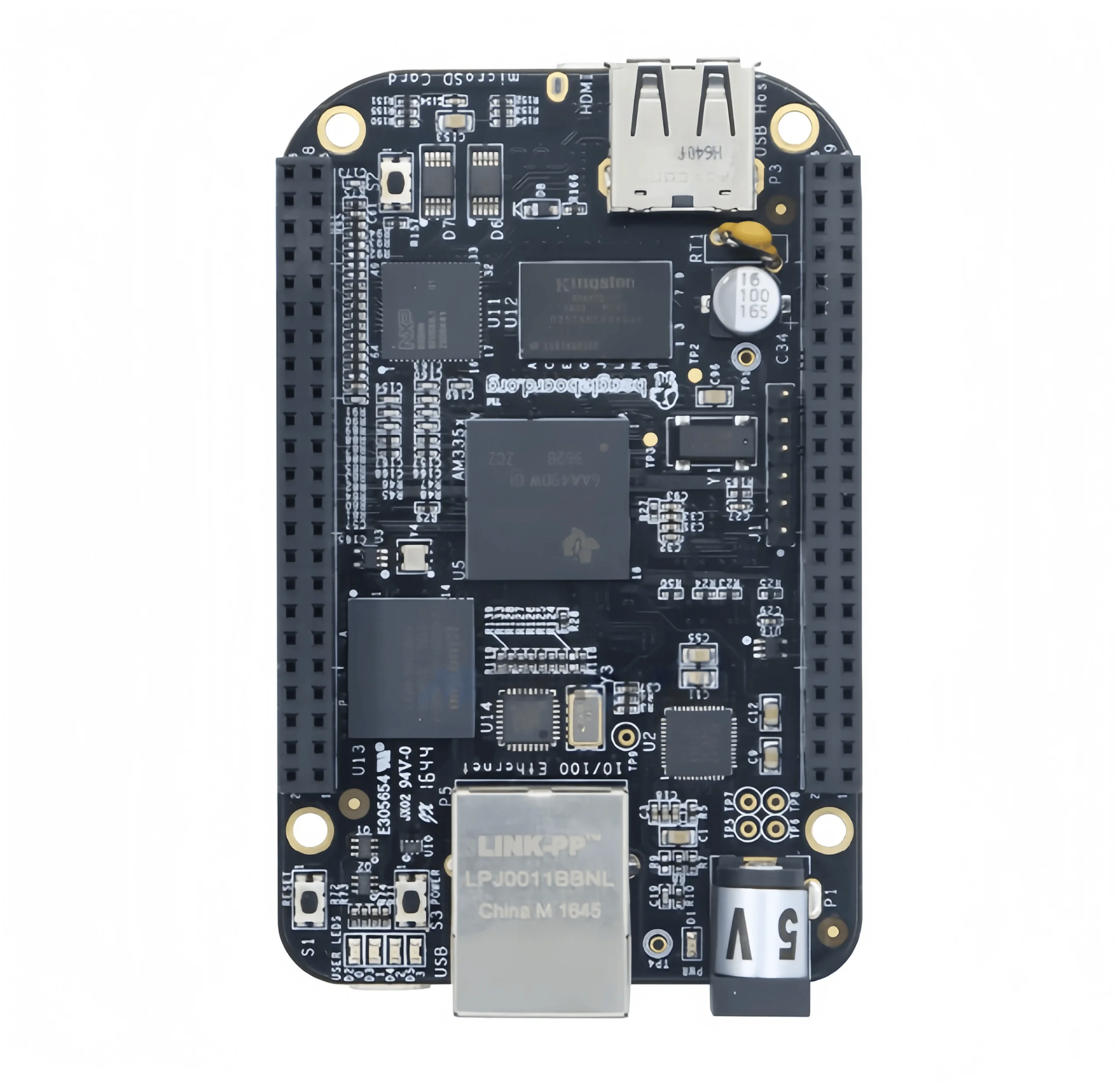 BeagleBone Black Embedded Development Board AM3358 Mainboard Linux Single-Board ARM Computer
BeagleBone Black Embedded Development Board AM3358 Mainboard Linux Single-Board ARM Computer