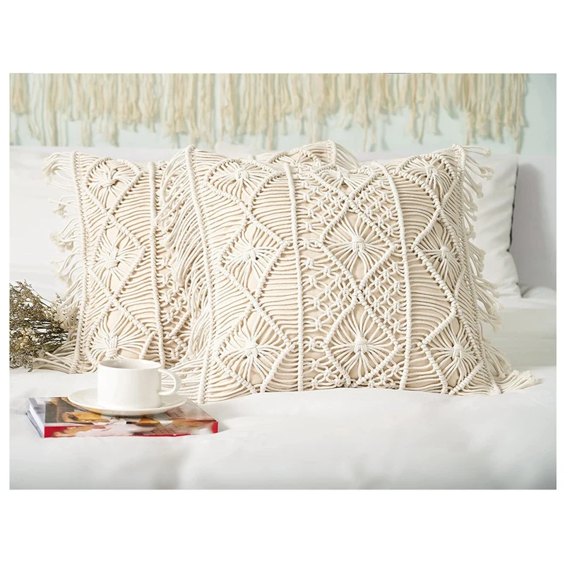 Pillow Cover Pillow Cover- 1 Set of Boho Cushion Cover Cotton Decorative Fringe Pillow Cover Decor
Pillow Cover Pillow Cover- 1 Set of Boho Cushion Cover Cotton Decorative Fringe Pillow Cover Decor
