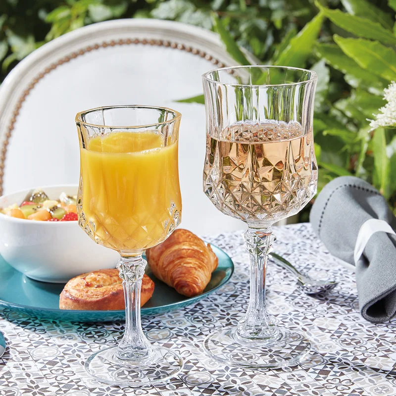 Crystal wine glass champagne glass goblet whiskey glass retro European style glass cup cups wine glass
Crystal wine glass champagne glass goblet whiskey glass retro European style glass cup cups wine glass