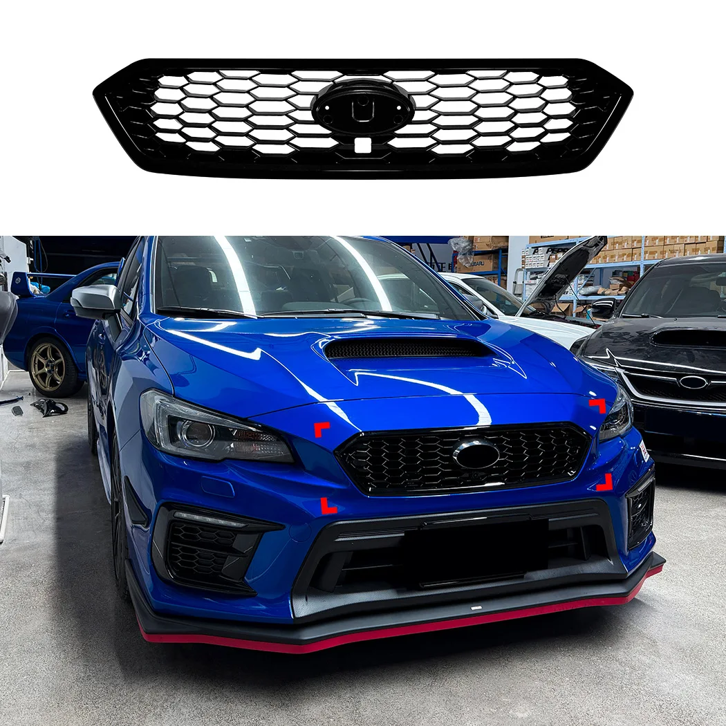 Car Front Bumper Middle Grille Hood Radiator Grill For Subaru WRX STI VA 2017-2021 Glossy Black Upper Hood Mesh Grid
Car Front Bumper Middle Grille Hood Radiator Grill For Subaru WRX STI VA 2017-2021 Glossy Black Upper Hood Mesh Grid
