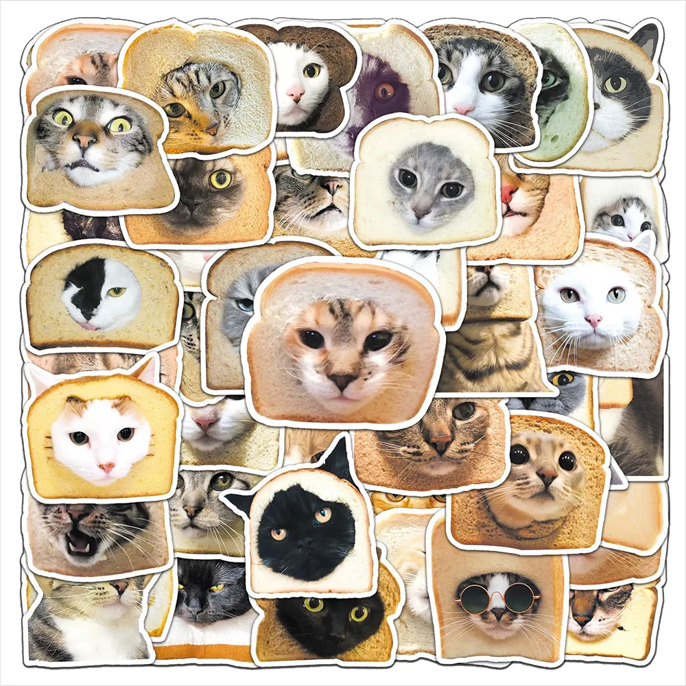 10/30/50pcs Funny Bread Cat Head Meme Stickers Cartoon Creative Decals Water Bottle Fridge Phone Diary Cute Sticker Decoration
10/30/50pcs Funny Bread Cat Head Meme Stickers Cartoon Creative Decals Water Bottle Fridge Phone Diary Cute Sticker Decoration