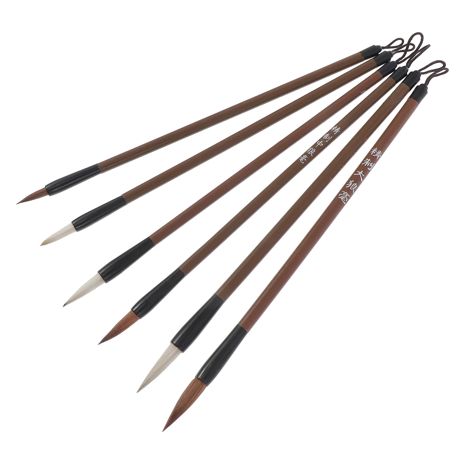 6 Pcs Writing Brush Calligraphy Fountain Pen Ink Wolf Hair Student Stationery Paint
6 Pcs Writing Brush Calligraphy Fountain Pen Ink Wolf Hair Student Stationery Paint