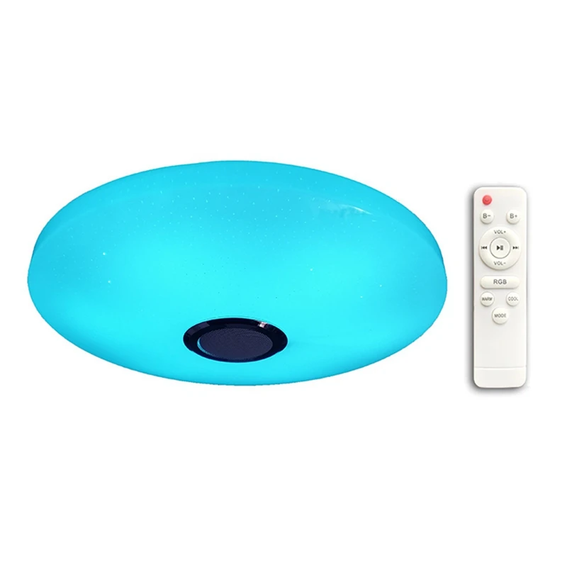 12 Inch Ceiling Light With Remote Control With RGB Bluetooth Speaker 24W LED Flush Mount Shower Light Fixture EU Plug Durable
12 Inch Ceiling Light With Remote Control With RGB Bluetooth Speaker 24W LED Flush Mount Shower Light Fixture EU Plug Durable