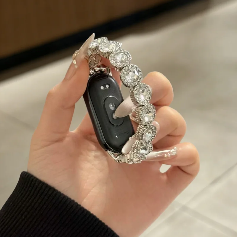 Квадратный ремешок с блестящими камнями и стразами, подходит для Xiaomi Band 8Pro/9Pro, для Mi Band 3/4/5/6/7, 8/8NFC/9/9NFC/10/10NFC, для Re
Квадратный ремешок с блестящими камнями и стразами, подходит для Xiaomi Band 8Pro/9Pro, для Mi Band 3/4/5/6/7, 8/8NFC/9/9NFC/10/10NFC, для Re