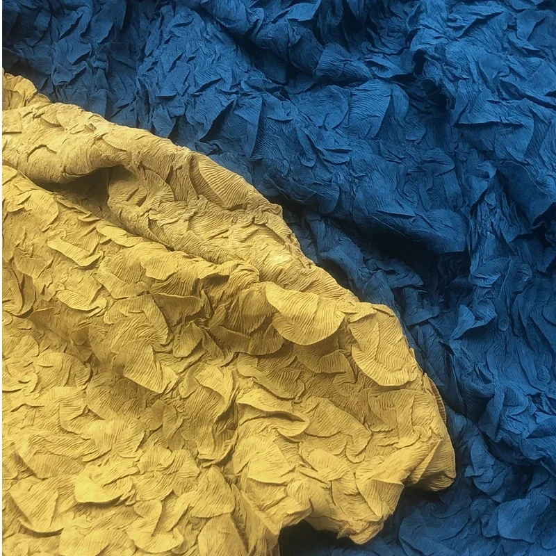 Pleated Fabric Convex Texture Dress Fashion Designer Cloth Diy Apparel Sewing By Meters Wholesale Cloth for By The Yard
Pleated Fabric Convex Texture Dress Fashion Designer Cloth Diy Apparel Sewing By Meters Wholesale Cloth for By The Yard
