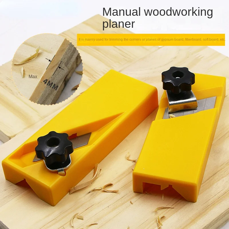 Manual Woodworking Planer, Plastic Board, Gypsum Board Chamferer, Right Angle Flat Angle Manual Edge Trimmer
Manual Woodworking Planer, Plastic Board, Gypsum Board Chamferer, Right Angle Flat Angle Manual Edge Trimmer