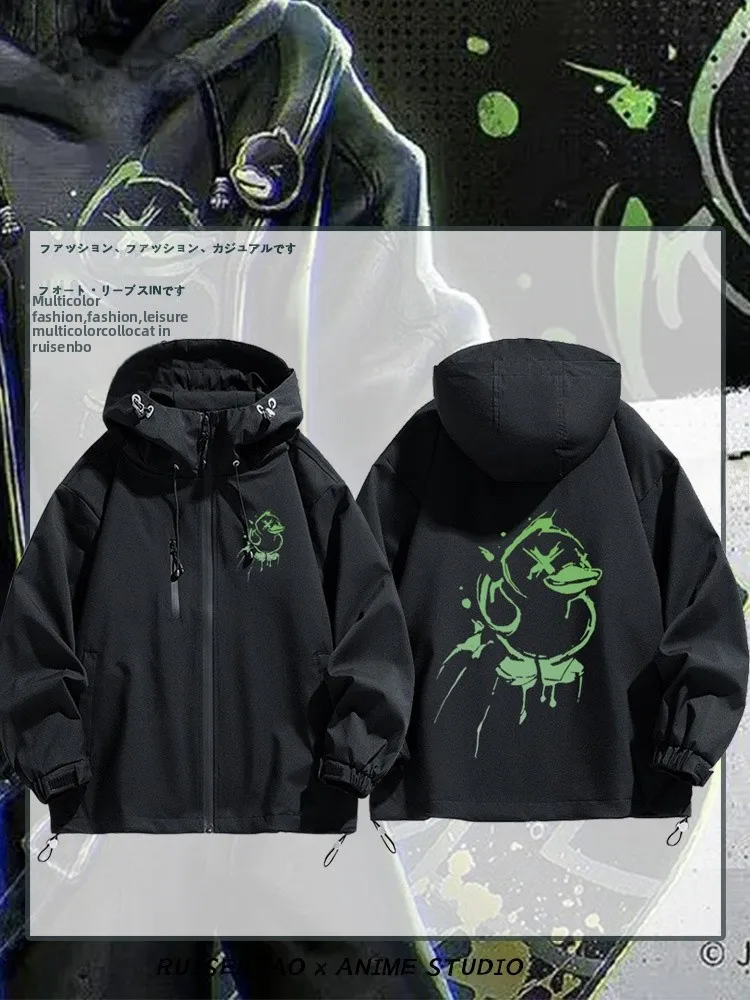 Повседневная верхняя одежда для косплея Jaet, весенне-осенняя подставка из полиэстера, подходит на молнии, украшенная против морщин, модная моющаяся
Повседневная верхняя одежда для косплея Jaet, весенне-осенняя подставка из полиэстера, подходит на молнии, украшенная против морщин, модная моющаяся