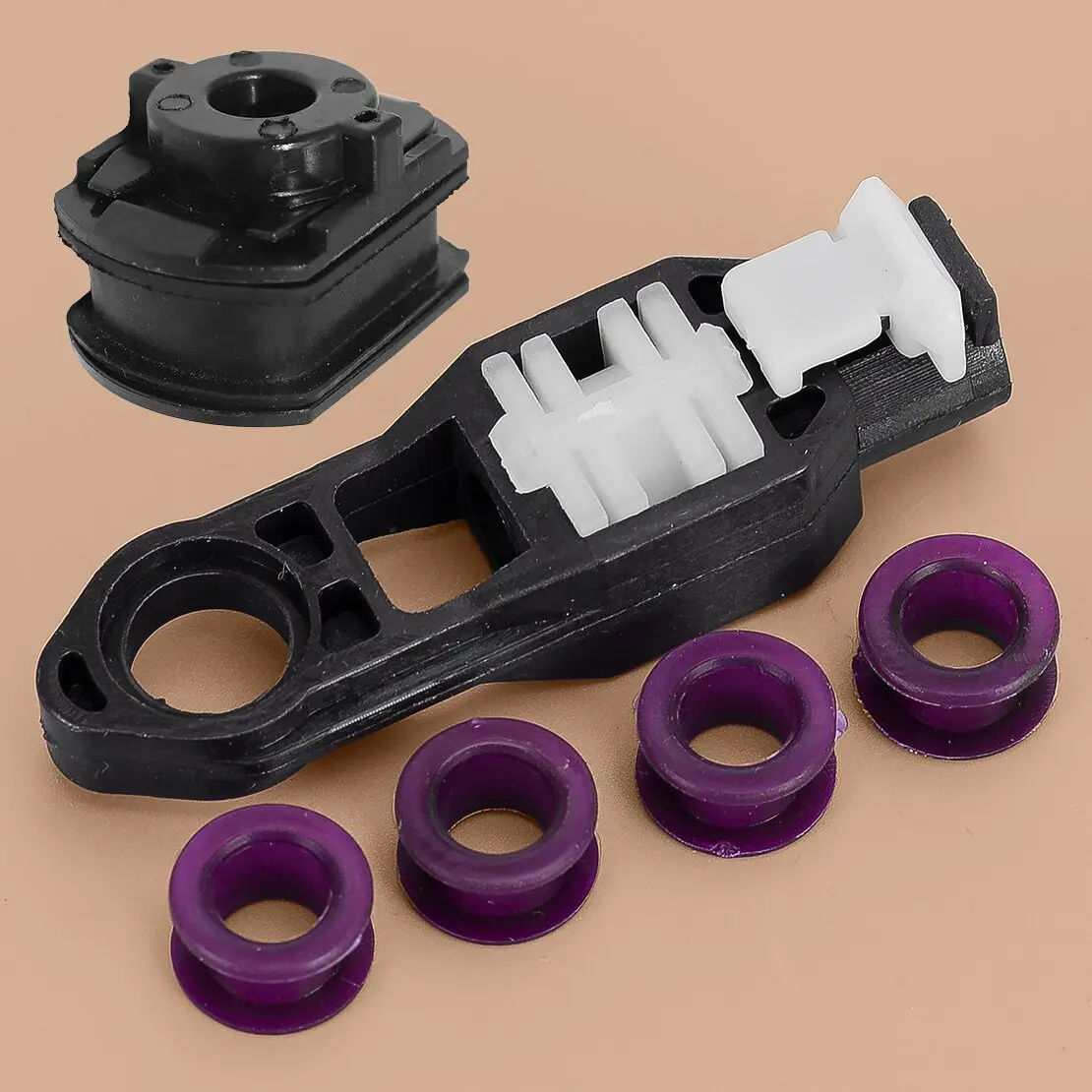 Manual Gear Shift Lever Cable Bushing End Linkage Connector Adapter Selector Buckle Grommet Kit Fit for Suzuki SX4 Swift Sport
Manual Gear Shift Lever Cable Bushing End Linkage Connector Adapter Selector Buckle Grommet Kit Fit for Suzuki SX4 Swift Sport