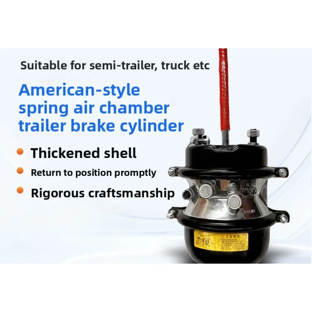 Spring Air Chamber Trailer Sub Pump Double Leather Film Truck Spring Cylinder, Trailer Accessories Brake Pump Valve Is Practical
Spring Air Chamber Trailer Sub Pump Double Leather Film Truck Spring Cylinder, Trailer Accessories Brake Pump Valve Is Practical