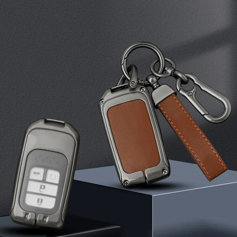 Alloy Leather Car Remote Key Case Cover Shell Protection Holder For Honda CRV CR-V Fit Civic Accord HR-V HRV City Odyssey XR-V
Alloy Leather Car Remote Key Case Cover Shell Protection Holder For Honda CRV CR-V Fit Civic Accord HR-V HRV City Odyssey XR-V