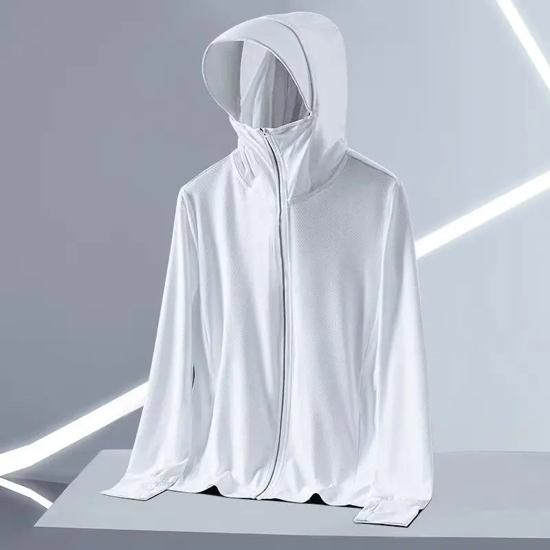 Men's Summer Thin Loose Large Size Ice Silk Sun Protection Clothing Outerwear Lightweight Quick Dry Zipper Closure Long Sleev...
Men's Summer Thin Loose Large Size Ice Silk Sun Protection Clothing Outerwear Lightweight Quick Dry Zipper Closure Long Sleev...