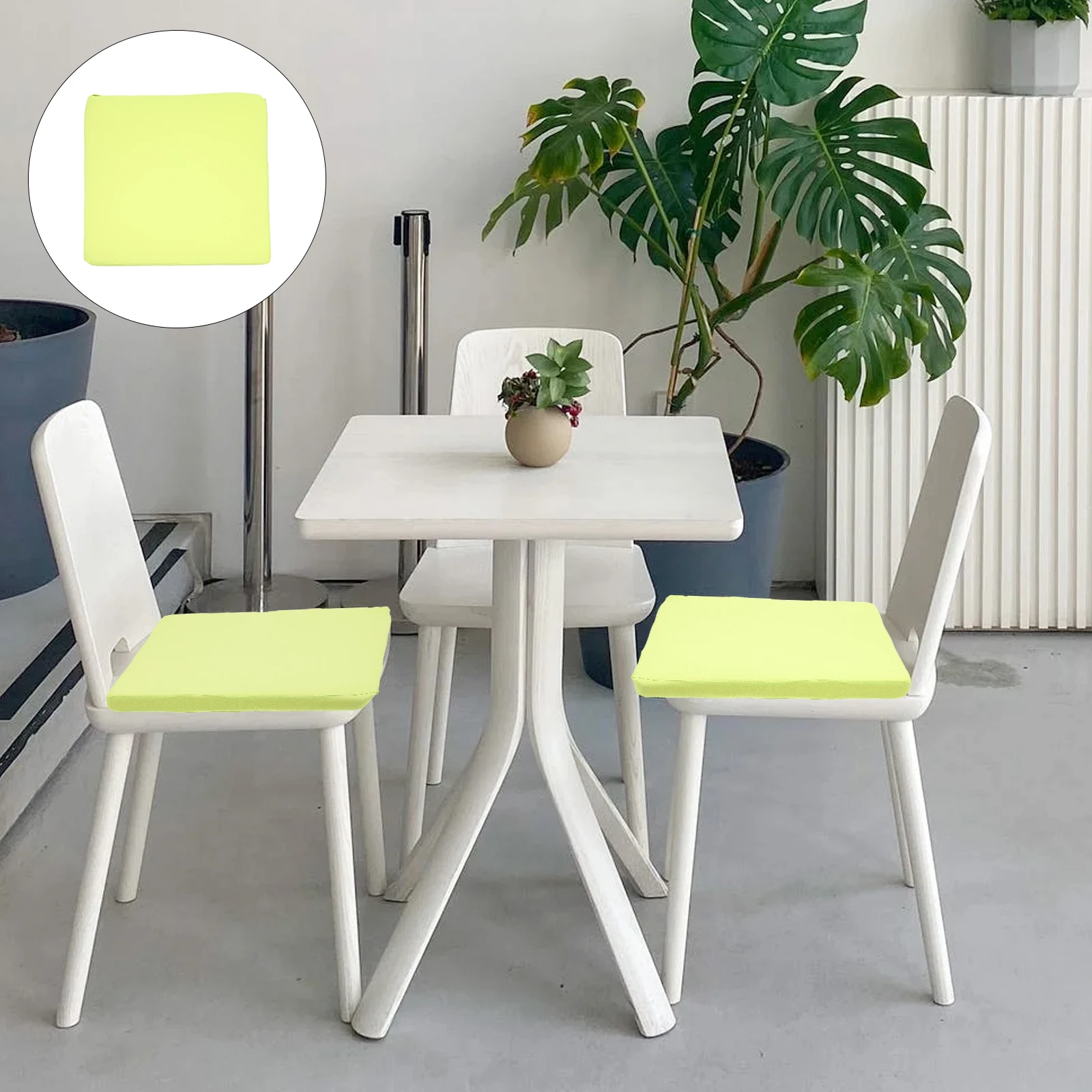 Waterproof Seat Cushion Grey Square Stool Portable Home Accessory Comfortable Student Household Pillow Slow Rebound Sponge Non 
Waterproof Seat Cushion Grey Square Stool Portable Home Accessory Comfortable Student Household Pillow Slow Rebound Sponge Non