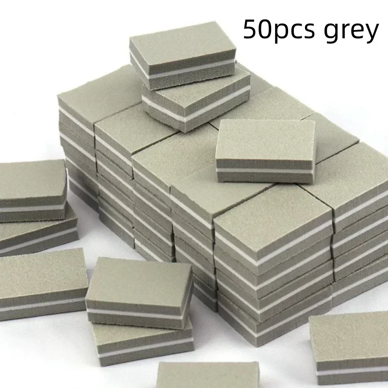 50Pcs Grey Mini Nail Buffer Blocks, Double-Sided Sponge Nail File & Sanding Blocks for Polishing, Buffing & Shaping Nails, Manicure & Pedicure Tools
50Pcs Grey Mini Nail Buffer Blocks, Double-Sided Sponge Nail File & Sanding Blocks for Polishing, Buffing & Shaping Nails, Manicure & Pedicure Tools