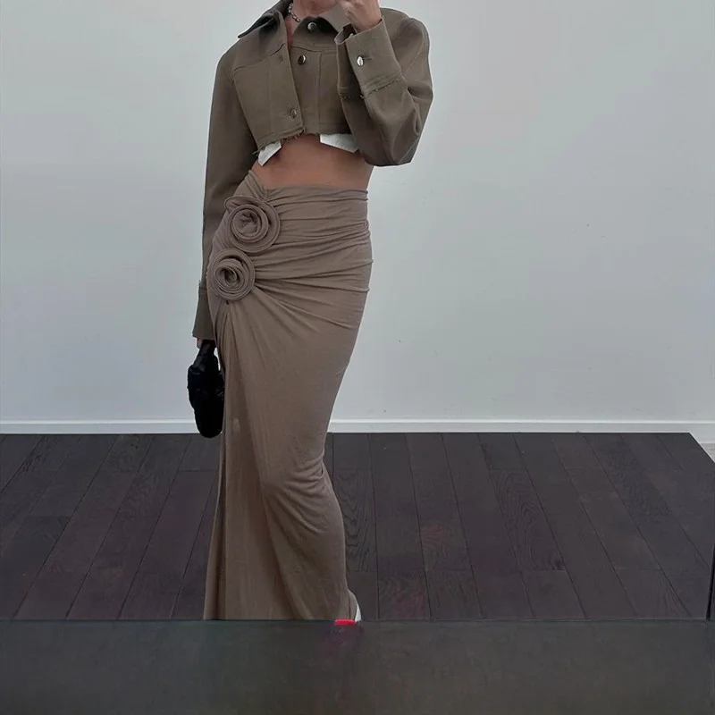 Сексуальная облегающая юбка-карандаш с высокой талией, плиссированная, асимметричная, с цветочным принтом, летняя, женская, из полиэстера, для уличного стиля
Сексуальная облегающая юбка-карандаш с высокой талией, плиссированная, асимметричная, с цветочным принтом, летняя, женская, из полиэстера, для уличного стиля