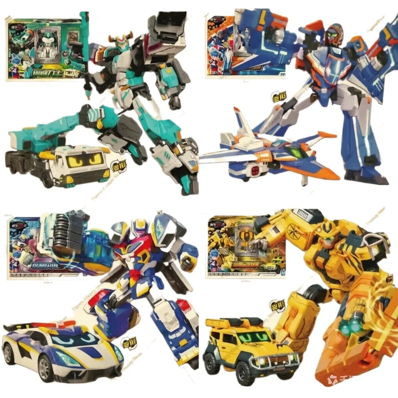 Robot Car Special Offer: Two forms - Blue Police Chief Edition with Collectible Card and Transformable Version
Robot Car Special Offer: Two forms - Blue Police Chief Edition with Collectible Card and Transformable Version
