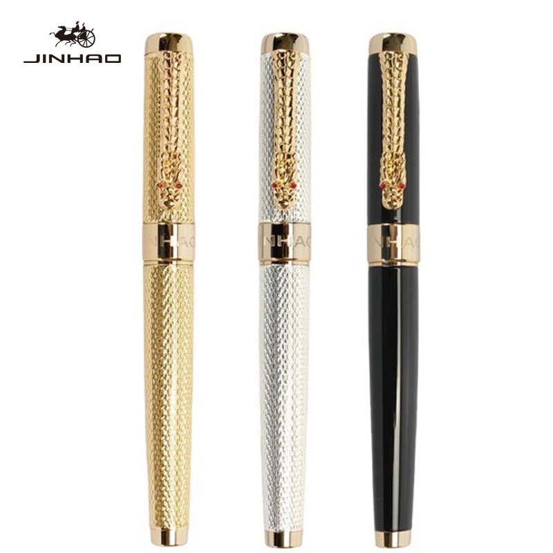 Luxury JINHAO 1200 Ballpoint Pens Silver Stainless Steel School Office Supplies Pens Gift Stationery Office Accessories
Luxury JINHAO 1200 Ballpoint Pens Silver Stainless Steel School Office Supplies Pens Gift Stationery Office Accessories