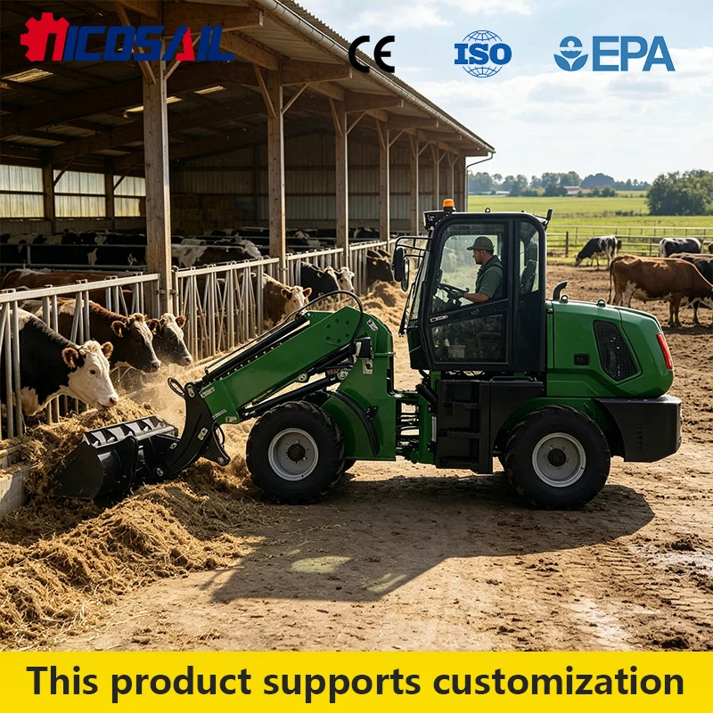 Custom Telescopic Wheel Loader, Hydraulic Control, EPA Compliant, Great for Canadian Ranch Work
Custom Telescopic Wheel Loader, Hydraulic Control, EPA Compliant, Great for Canadian Ranch Work