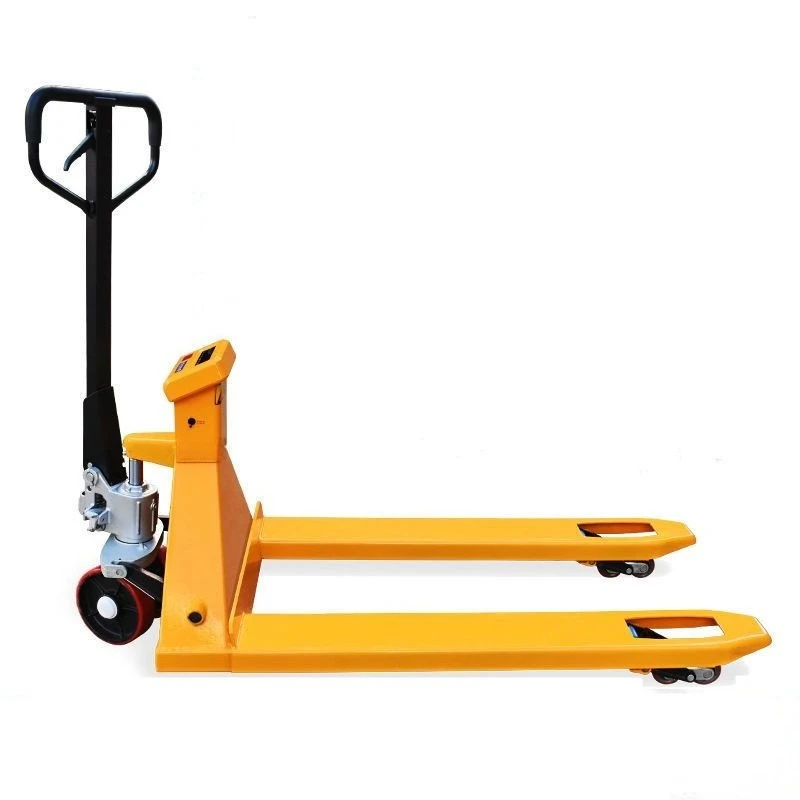 Hydraulic forklift, electronic scale weighing and handling manual forklift, trolley
Hydraulic forklift, electronic scale weighing and handling manual forklift, trolley
