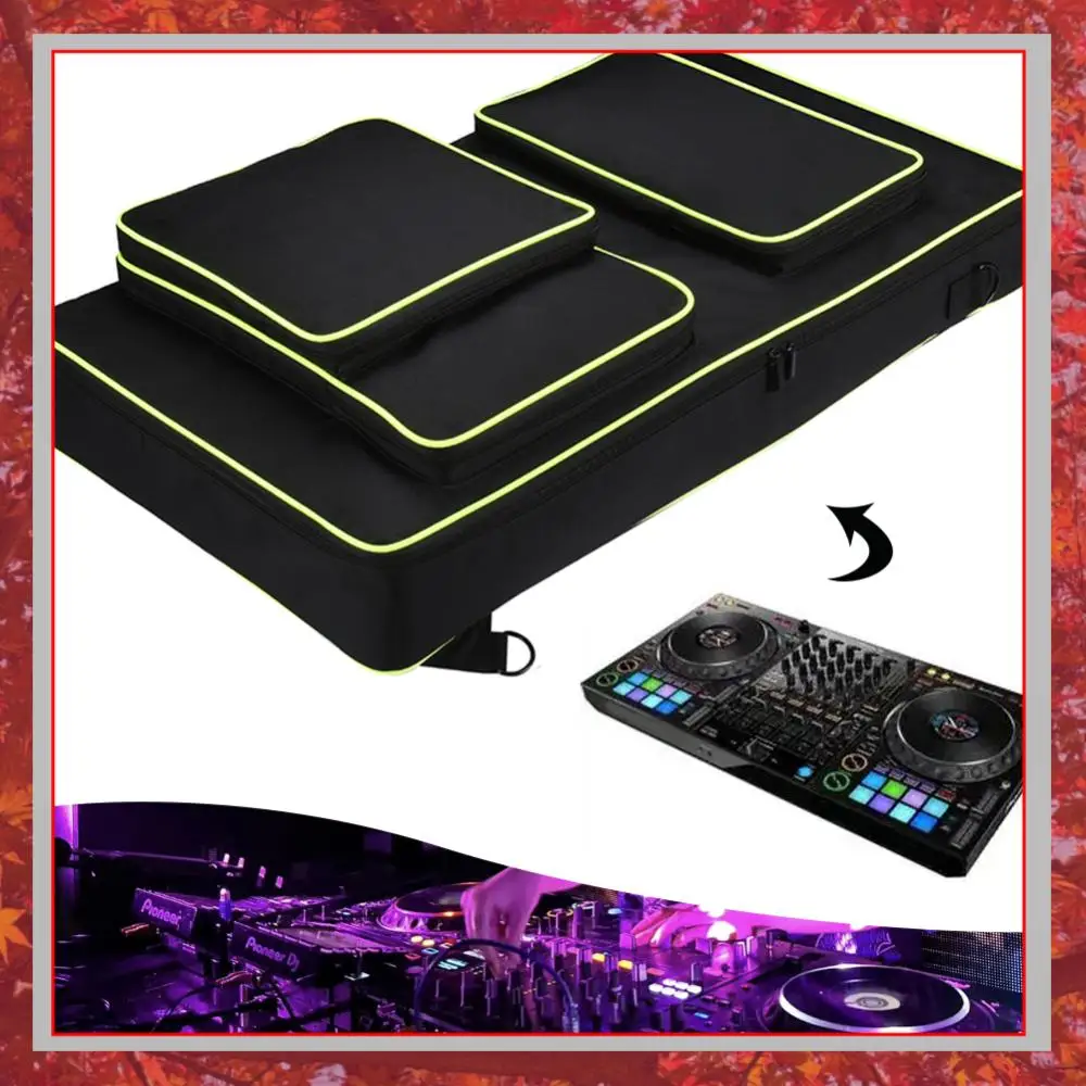 Carrying Case Thickened Inner Liner DJ Controller Case with Adjustable Shoulder Strap for Pioneer DDJ-FLX10 DDJ-1000SRT DDJ-1000
Carrying Case Thickened Inner Liner DJ Controller Case with Adjustable Shoulder Strap for Pioneer DDJ-FLX10 DDJ-1000SRT DDJ-1000