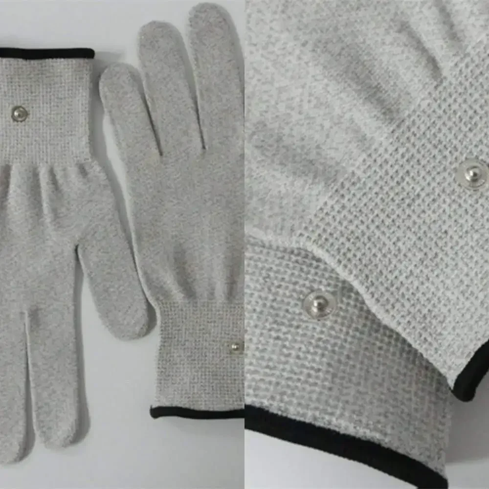 10 pairs EMS Glove Silver Electricity Conductive Fiber Gloves for TENS Therapy Face Body Massage BIO Micro Current Stimulation
10 pairs EMS Glove Silver Electricity Conductive Fiber Gloves for TENS Therapy Face Body Massage BIO Micro Current Stimulation