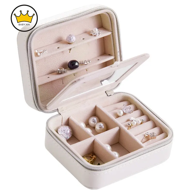 Portable Princess European-style Korean Travel Small Simple Earrings Stud Box Hand Jewelry Storage Jewelry Box
Portable Princess European-style Korean Travel Small Simple Earrings Stud Box Hand Jewelry Storage Jewelry Box