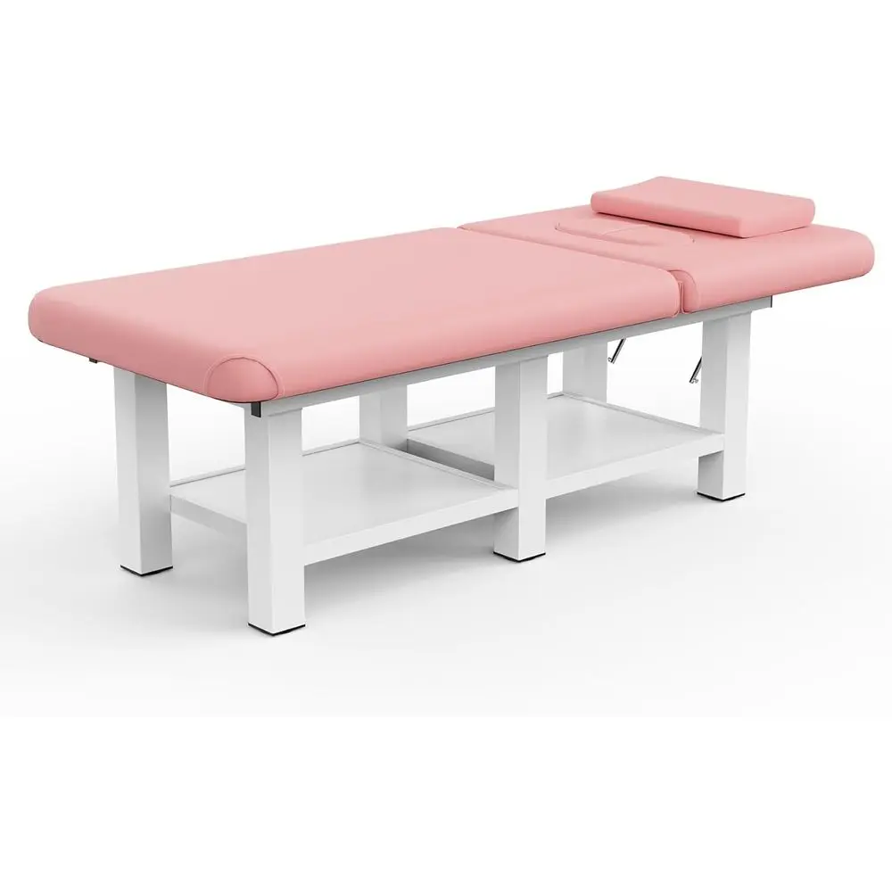 Adjustable Height Massage Table, 800lbs Capacity, Facial Cradle, PU Leather, 75L x 31.5W Spa Bed
Adjustable Height Massage Table, 800lbs Capacity, Facial Cradle, PU Leather, 75L x 31.5W Spa Bed