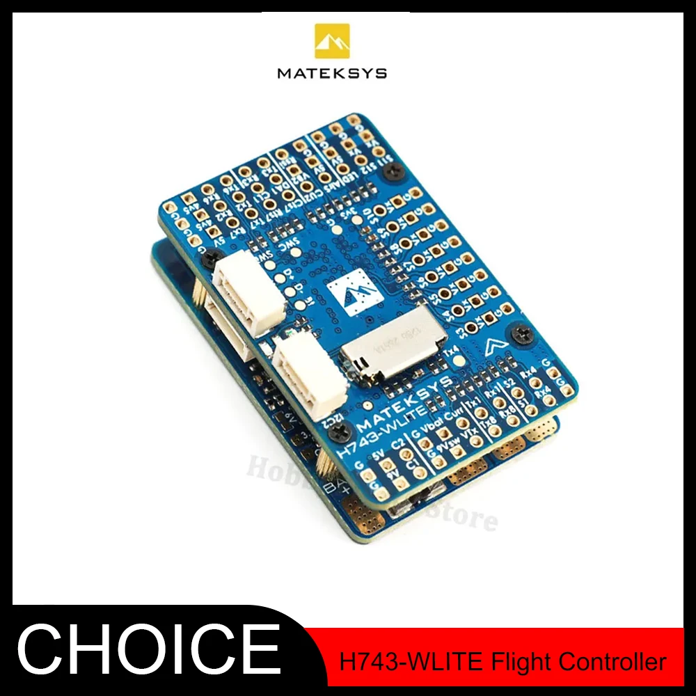 Matek H743-WLITE/H743-Wing FC – OSD, 2-6S LiPo, ArduPilot/INAV – Replace F765-WSE for FPV Drones
Matek H743-WLITE/H743-Wing FC – OSD, 2-6S LiPo, ArduPilot/INAV – Replace F765-WSE for FPV Drones