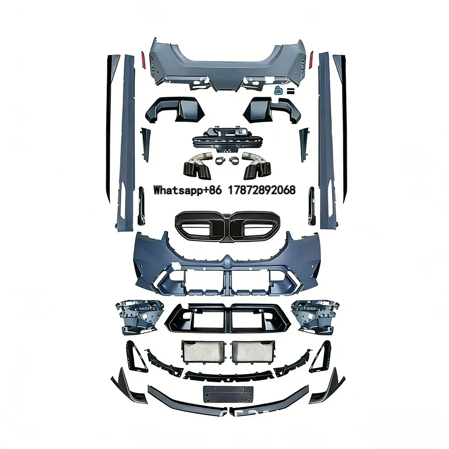 Car G60 G68 Front Rear Bumpers Assembly Kit Facelift M5 Style Full Body Kits with Diffuser for 5 Series G60 G68 2023-2026
Car G60 G68 Front Rear Bumpers Assembly Kit Facelift M5 Style Full Body Kits with Diffuser for 5 Series G60 G68 2023-2026