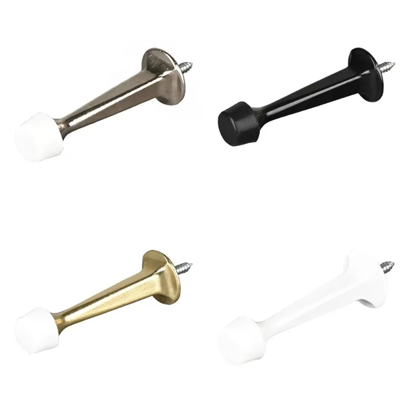 New Zinc Alloy Door Stopper Wall-Mounted Rubber Door Stopper Holder Wall Door Protector Buffer Damper Safety Home Hardware
New Zinc Alloy Door Stopper Wall-Mounted Rubber Door Stopper Holder Wall Door Protector Buffer Damper Safety Home Hardware