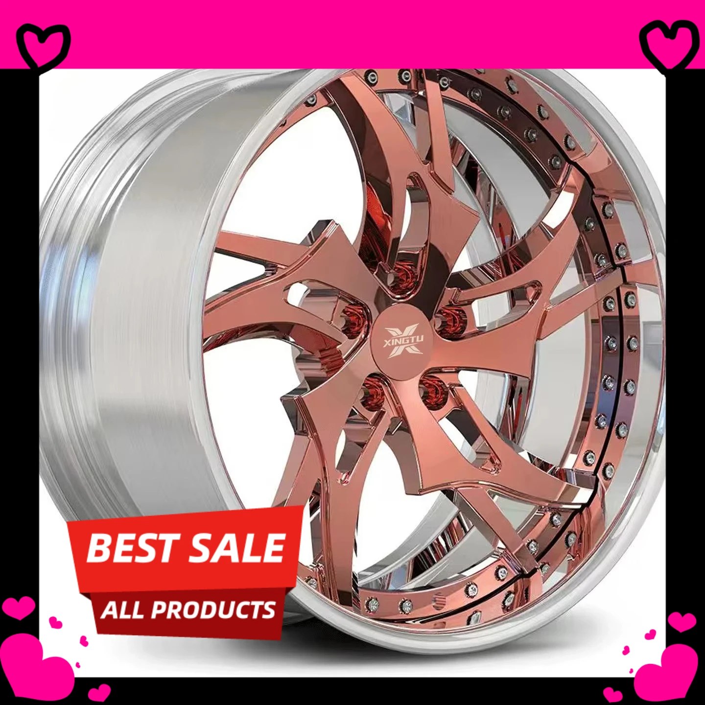 Hot-selling Polishing Barrel Brushing Face 5x115 5x100 5X120 5x114.3 Deep Concave Alloy Wheel Step Lip Deep Dish Rims
Hot-selling Polishing Barrel Brushing Face 5x115 5x100 5X120 5x114.3 Deep Concave Alloy Wheel Step Lip Deep Dish Rims