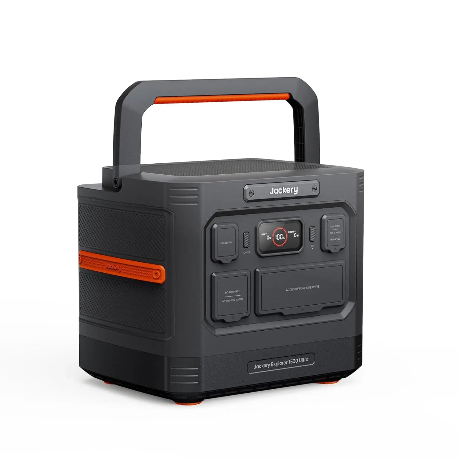 Explorer 1500 Ultra Portable Power Station, 1536Wh LiFePO4 Battery, 1800W AC (3600W Peak), IP65 Waterproof, 1.5H Fast, Custom
Explorer 1500 Ultra Portable Power Station, 1536Wh LiFePO4 Battery, 1800W AC (3600W Peak), IP65 Waterproof, 1.5H Fast, Custom