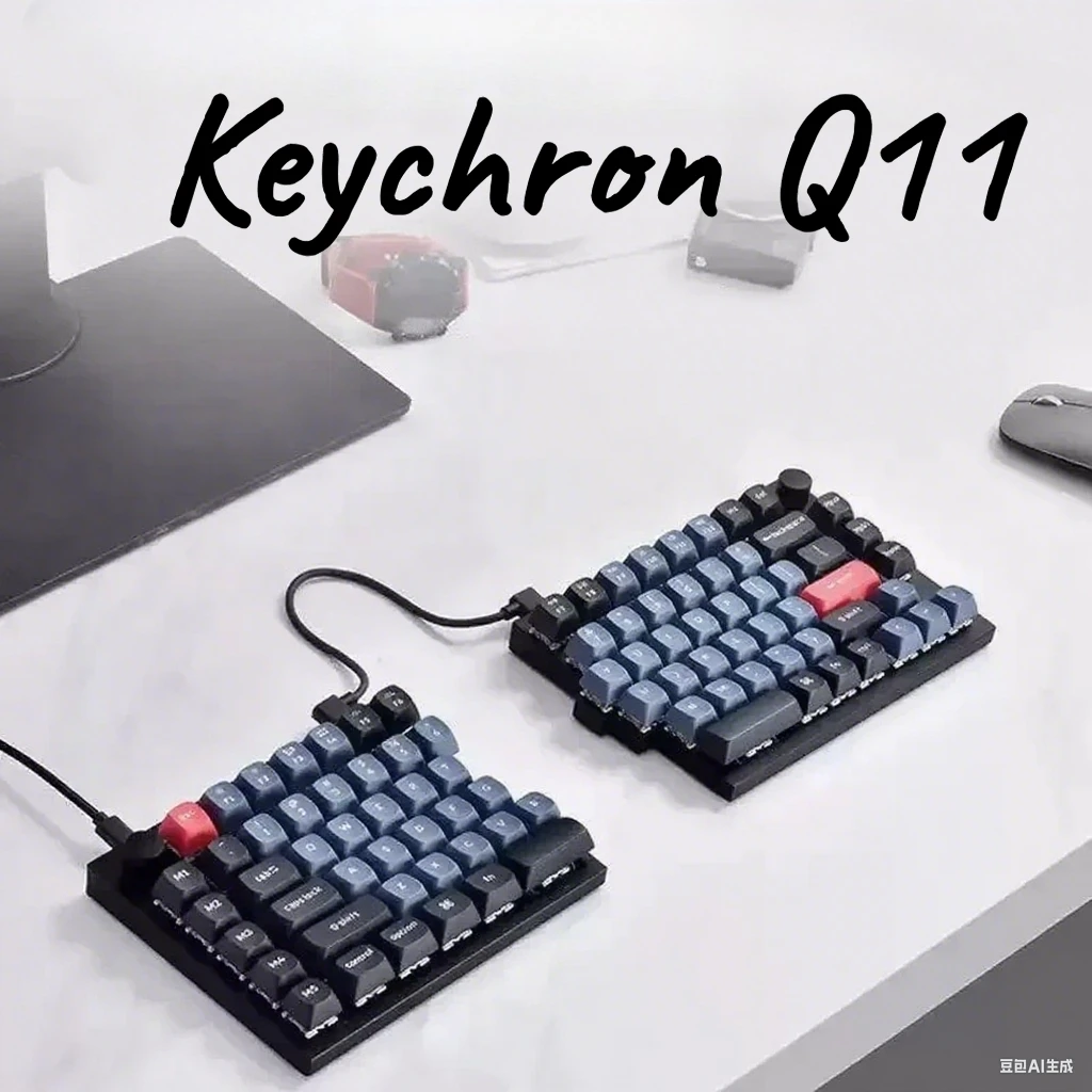 Keychron Q11 разделенная проводная игровая механическая клавиатура QMK/VIA с возможностью горячей замены RGB для Mac Win двойная ручка настройки разделенная раскладка
Keychron Q11 разделенная проводная игровая механическая клавиатура QMK/VIA с возможностью горячей замены RGB для Mac Win двойная ручка настройки разделенная раскладка