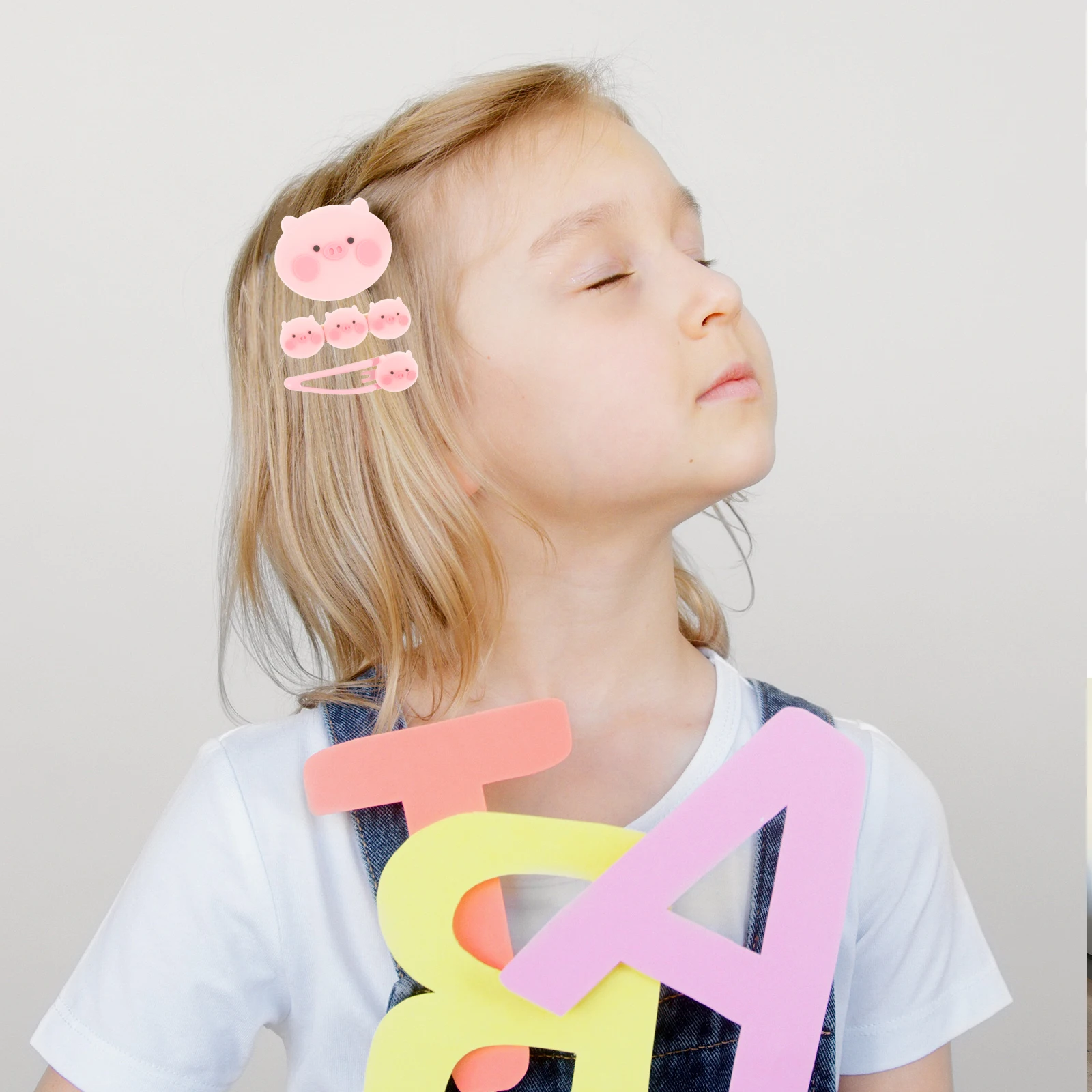 9pcs Pig Hairpin Lovely Pink Accessories Kids Hairstyle Aid Girl Hairpin Durable Practical Birthday Prom Wedding
9pcs Pig Hairpin Lovely Pink Accessories Kids Hairstyle Aid Girl Hairpin Durable Practical Birthday Prom Wedding