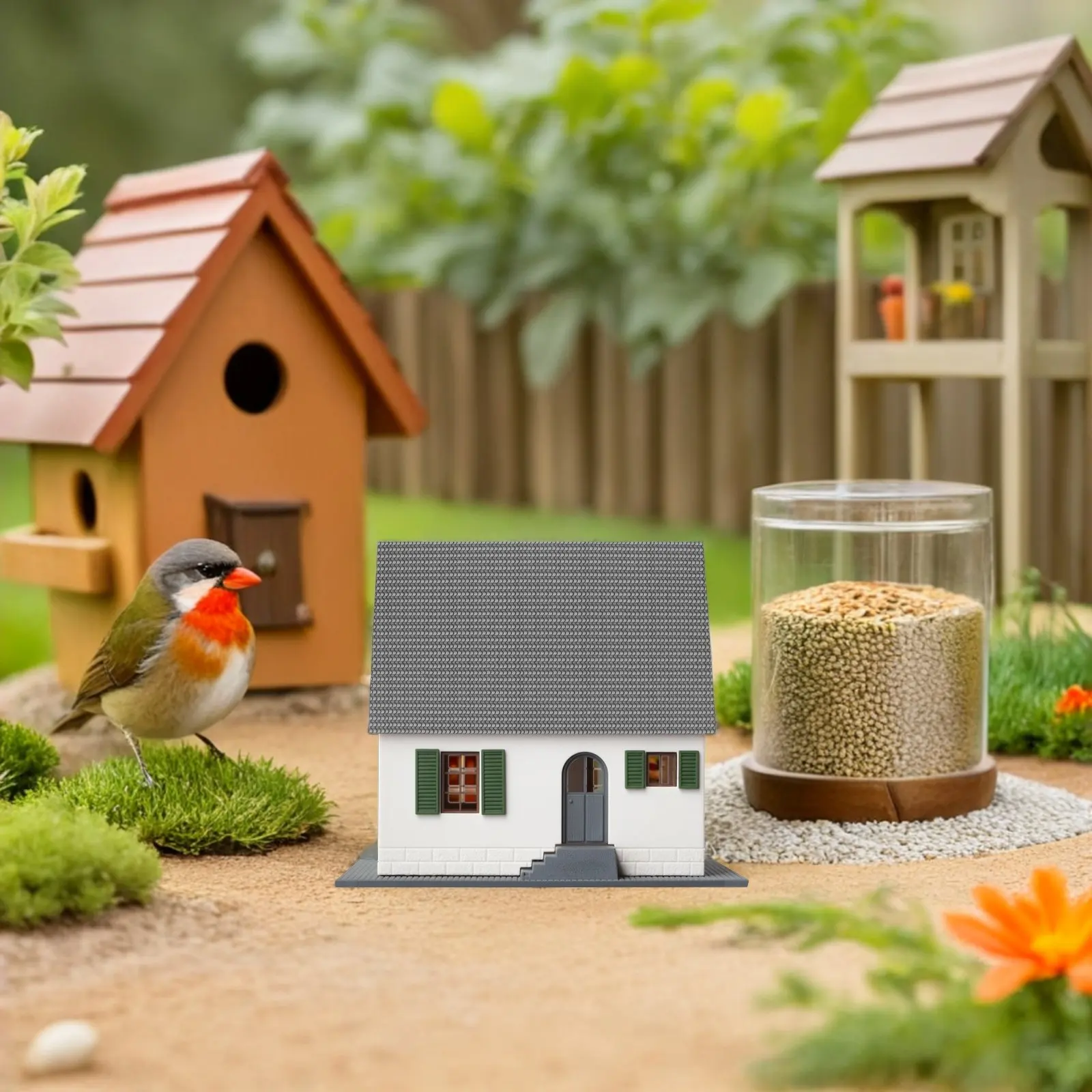 2 Sheets Miniature Roof Tiles 11.8x8.3 Self Adhesive Craft Roofing Material for Home Decoration Mini House Accessories
2 Sheets Miniature Roof Tiles 11.8x8.3 Self Adhesive Craft Roofing Material for Home Decoration Mini House Accessories