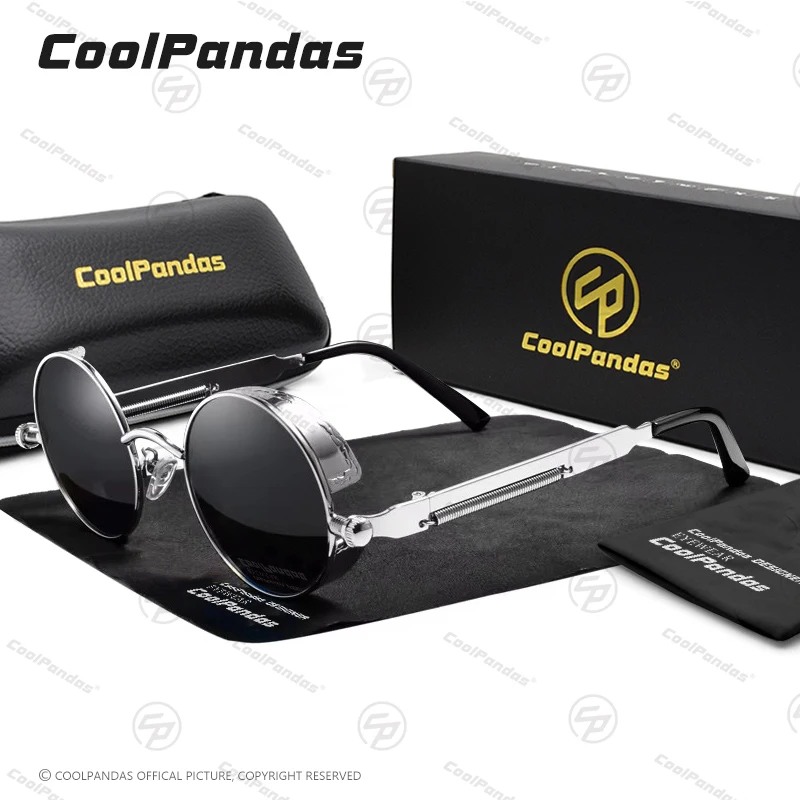 CoolPandas Steampunk Round Sunglasses Polarized Men Retro Women Luxury Vintage Fashionable Mirror Glasses Ladies Vintage Eyewear
CoolPandas Steampunk Round Sunglasses Polarized Men Retro Women Luxury Vintage Fashionable Mirror Glasses Ladies Vintage Eyewear