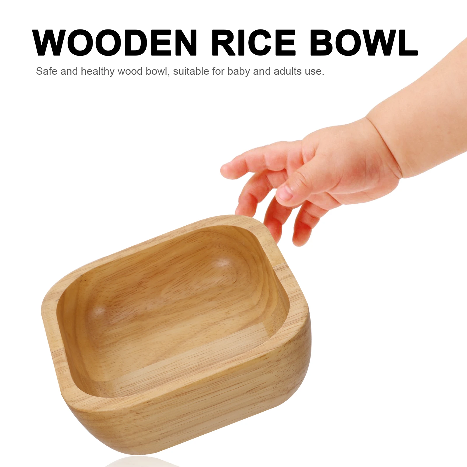 Wooden Snacks Salad Food Container Rice Dessert Fruit Storage Holder Serving Bowls Tableware Salad Bowl Non-Slip Wood 
Wooden Snacks Salad Food Container Rice Dessert Fruit Storage Holder Serving Bowls Tableware Salad Bowl Non-Slip Wood