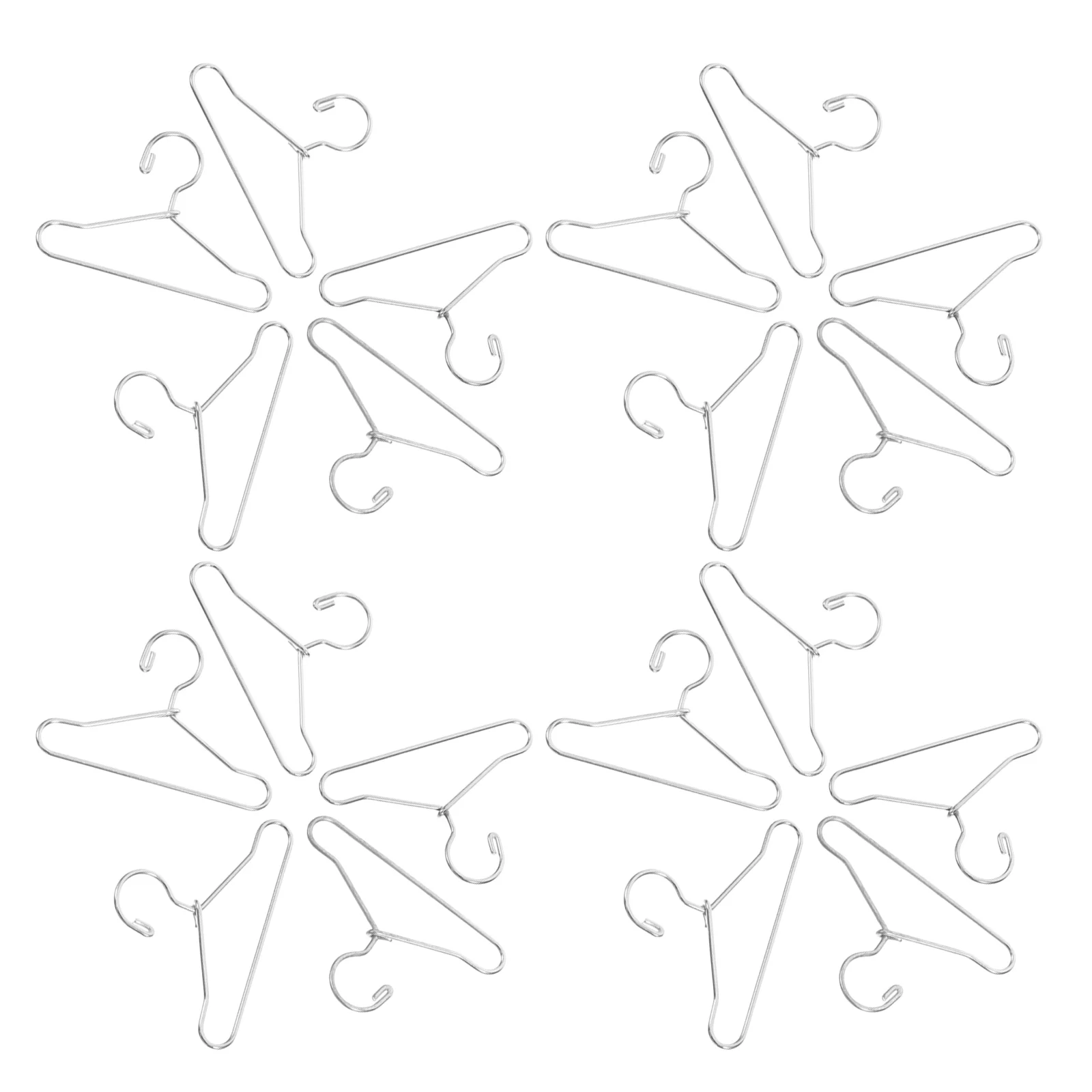 24 Pcs Decorate Mini Hanger Baby Wire Hangers Iron Pet Clothes Dollhouse Outfit
24 Pcs Decorate Mini Hanger Baby Wire Hangers Iron Pet Clothes Dollhouse Outfit
