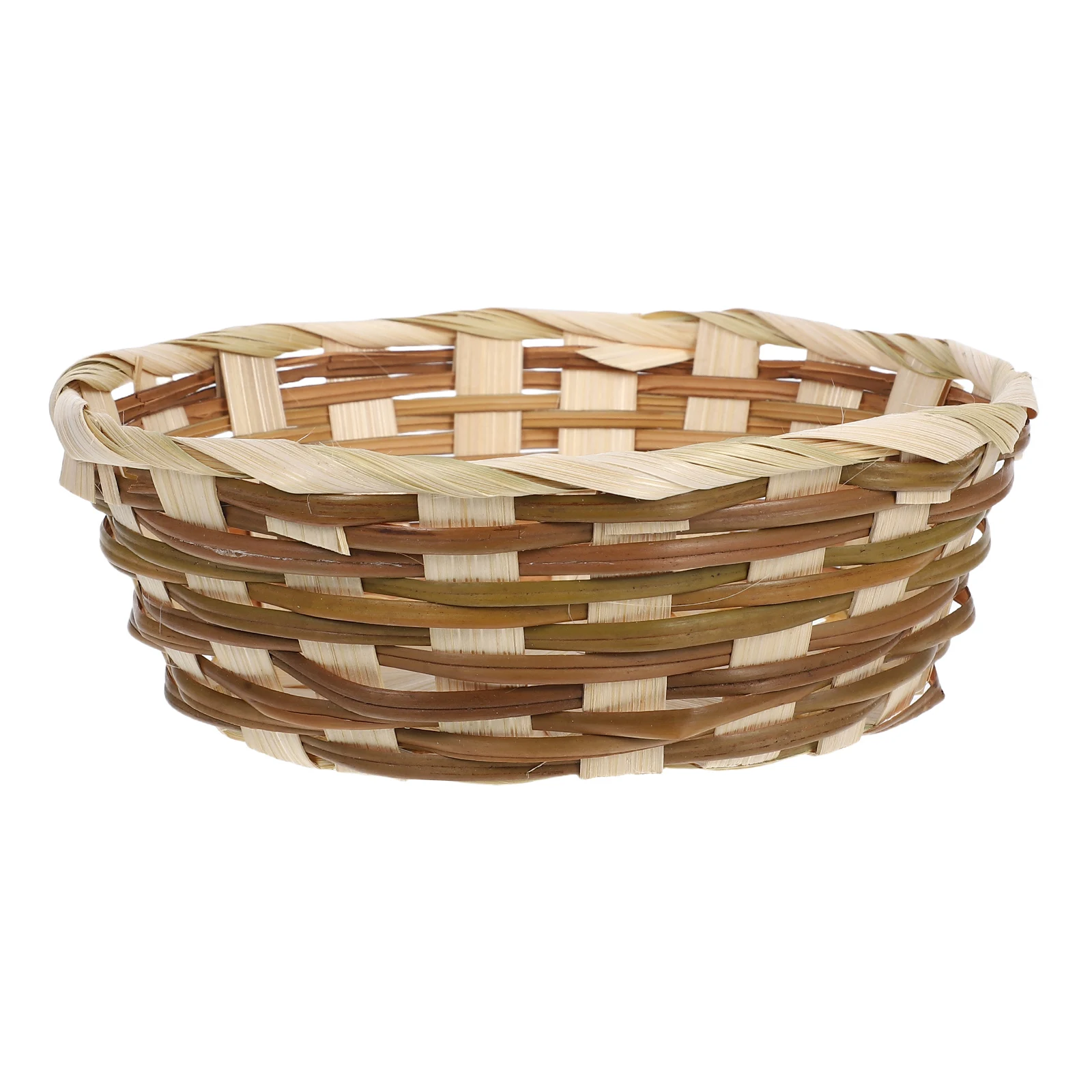 Handmade Bamboo Vegetable Storage Khaki Woven Sandwich Tray Kitchen Bread Serving ganizer Fruit Vegetable Storage Basket Woven
Handmade Bamboo Vegetable Storage Khaki Woven Sandwich Tray Kitchen Bread Serving ganizer Fruit Vegetable Storage Basket Woven