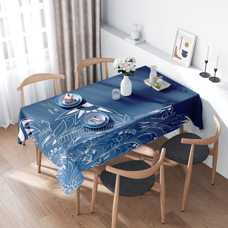 Blue abstract pattern waterproof tablecloth art rectangular tablecloth fashion simple decorative tablecloth
Blue abstract pattern waterproof tablecloth art rectangular tablecloth fashion simple decorative tablecloth