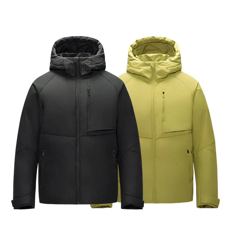 Мужская зимняя термопуховая куртка, ветрозащитная, водонепроницаемая, негабаритная, с капюшоном, с несколькими карманами, свободная спортивная уличная парка 
Мужская зимняя термопуховая куртка, ветрозащитная, водонепроницаемая, негабаритная, с капюшоном, с несколькими карманами, свободная спортивная уличная парка